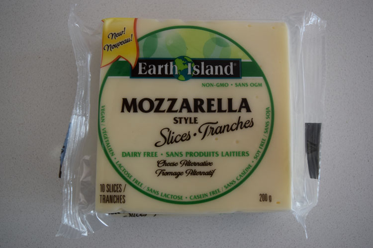 Mozzarella slices - Earth Island